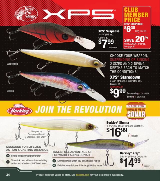 Catalogue Bass Pro from 03/25/2026