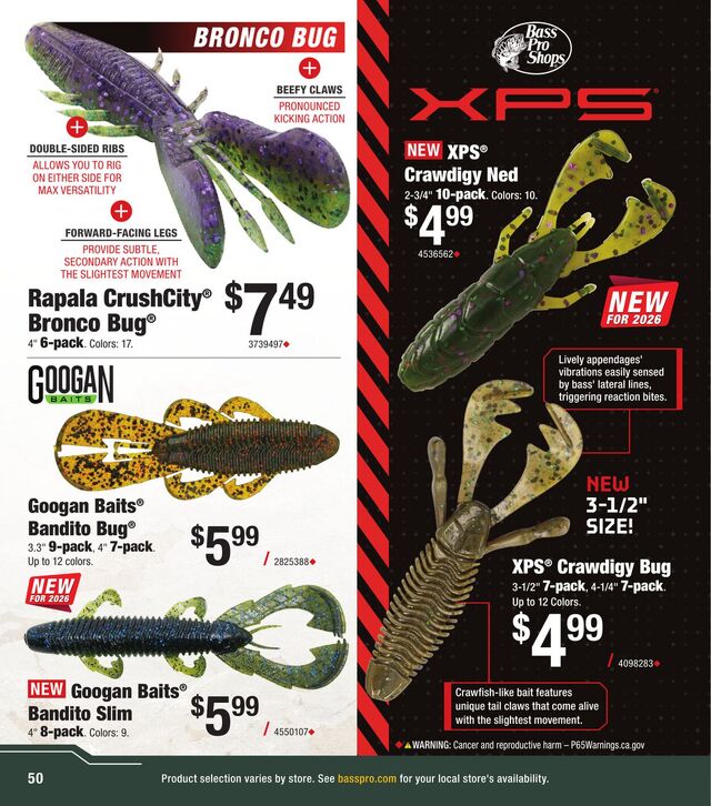 Catalogue Bass Pro from 03/25/2026