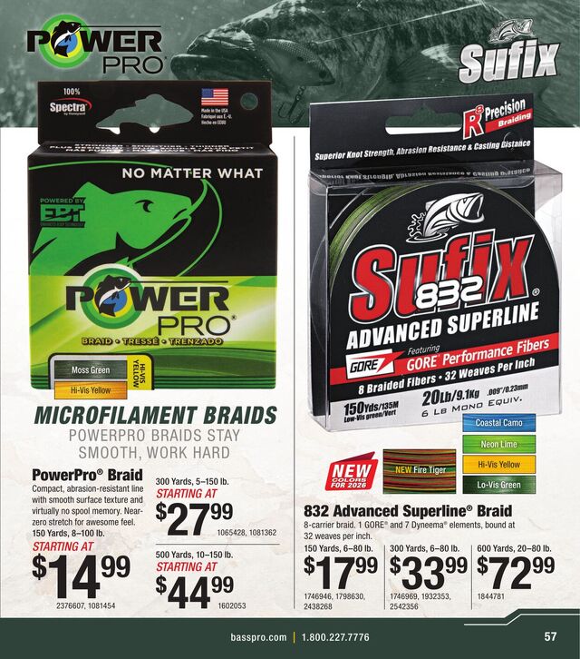 Catalogue Bass Pro from 03/25/2026