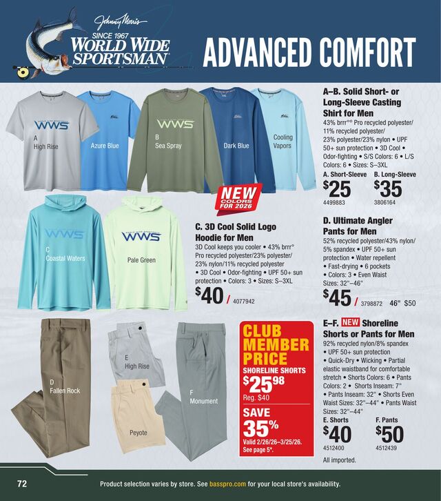 Catalogue Bass Pro from 03/25/2026