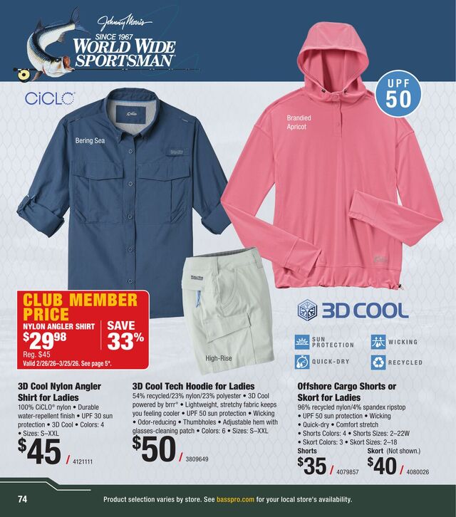 Catalogue Bass Pro from 03/25/2026