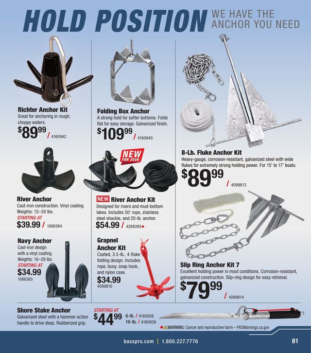 Catalogue Bass Pro from 04/08/2026