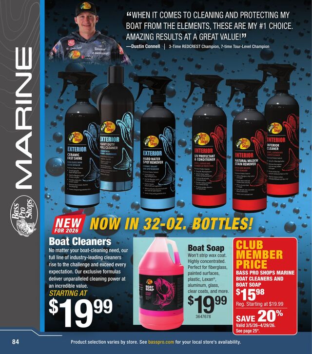 Catalogue Bass Pro from 04/08/2026