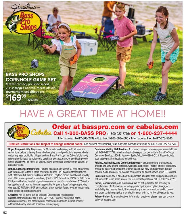 Catalogue Bass Pro from 04/22/2026