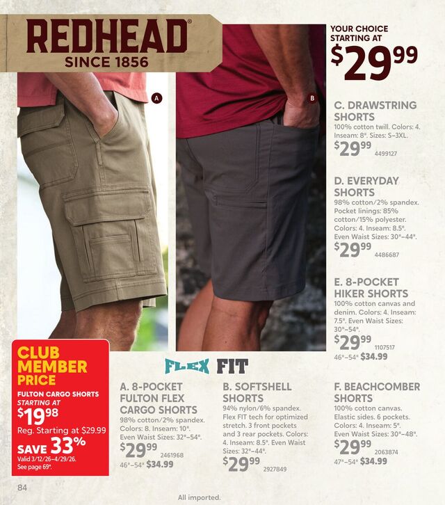 Catalogue Bass Pro from 04/22/2026