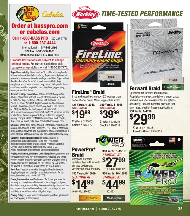 Catalogue Bass Pro from 05/06/2026