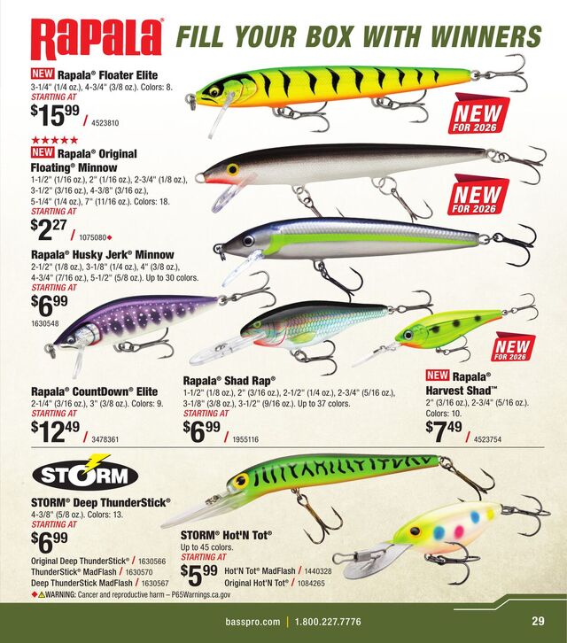 Catalogue Bass Pro from 05/06/2026