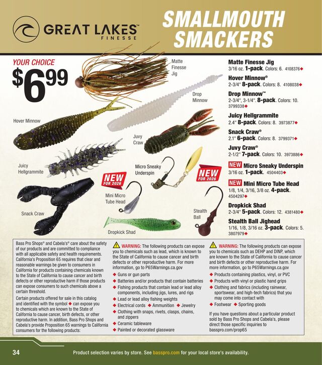 Catalogue Bass Pro from 05/06/2026
