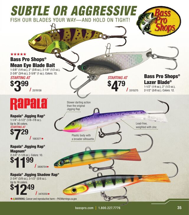 Catalogue Bass Pro from 05/06/2026