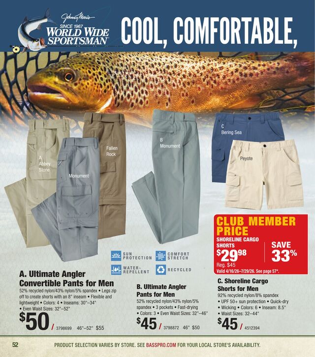Catalogue Bass Pro from 04/29/2026