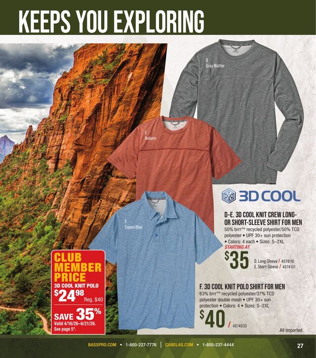 Catalogue Bass Pro from 05/13/2026