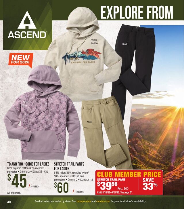 Catalogue Bass Pro from 05/13/2026