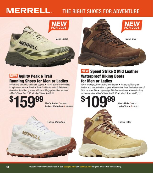 Catalogue Bass Pro from 05/13/2026