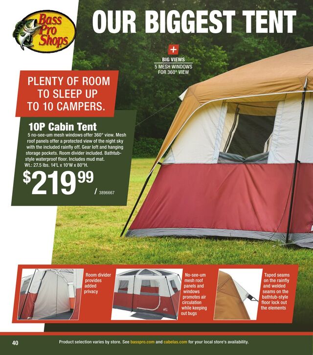 Catalogue Bass Pro from 05/13/2026