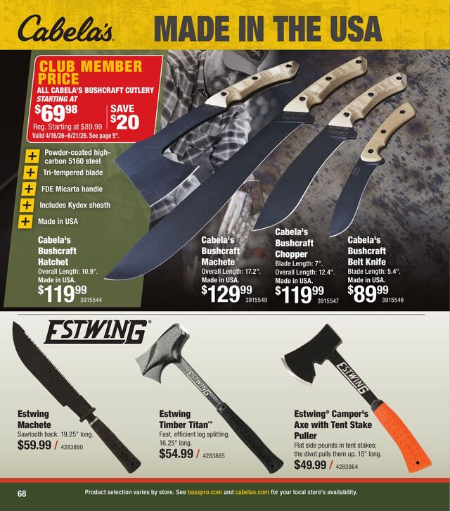 Catalogue Bass Pro from 05/13/2026