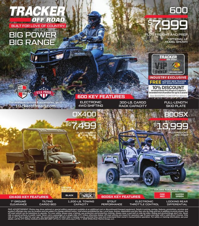 Catalogue Bass Pro from 05/13/2026