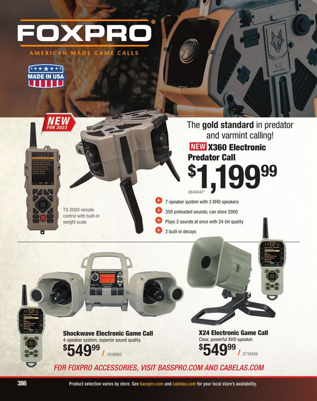 Catalogue Bass Pro from 08/23/2023