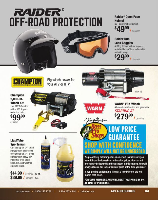 Catalogue Bass Pro from 08/23/2023