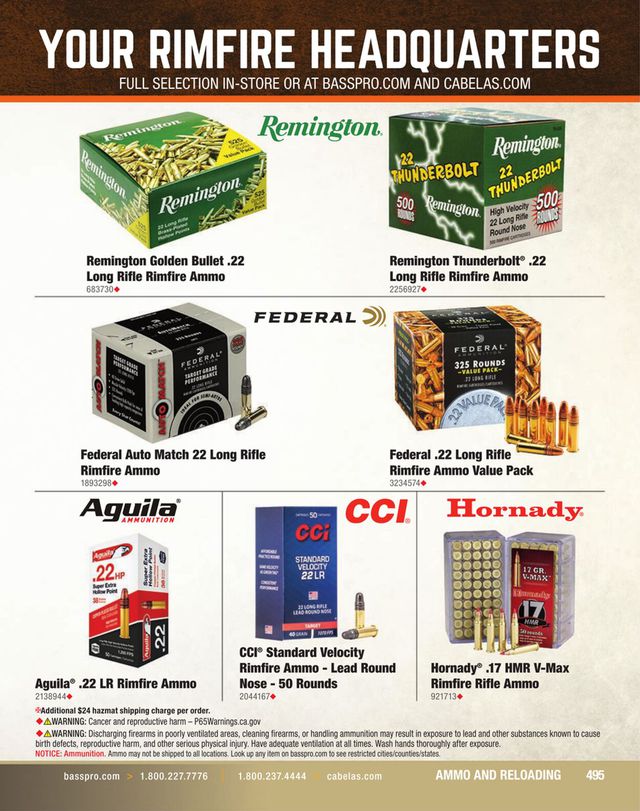 Catalogue Bass Pro from 08/23/2023