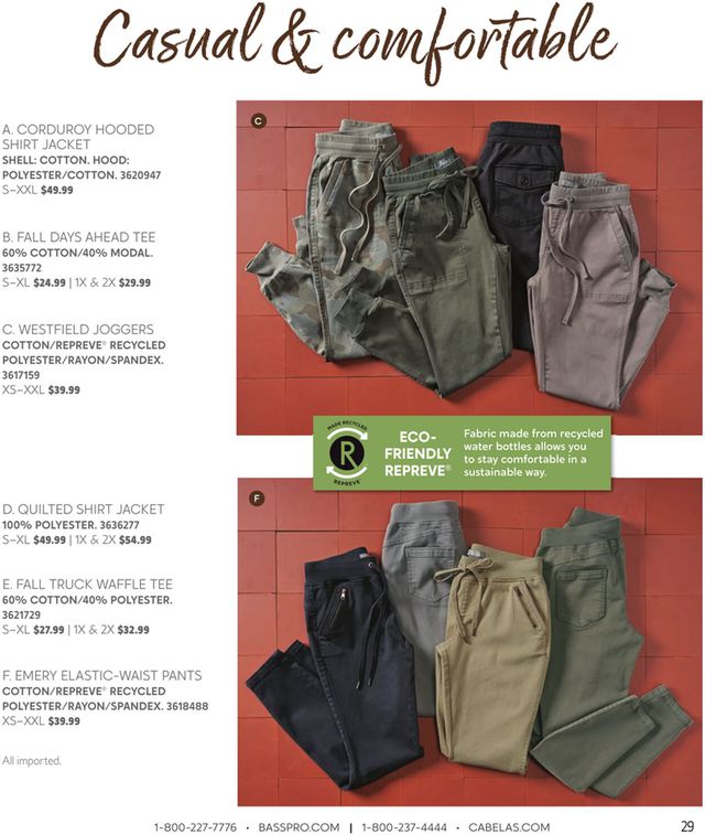 Catalogue Bass Pro from 09/27/2023