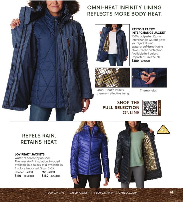 Catalogue Bass Pro from 10/11/2023