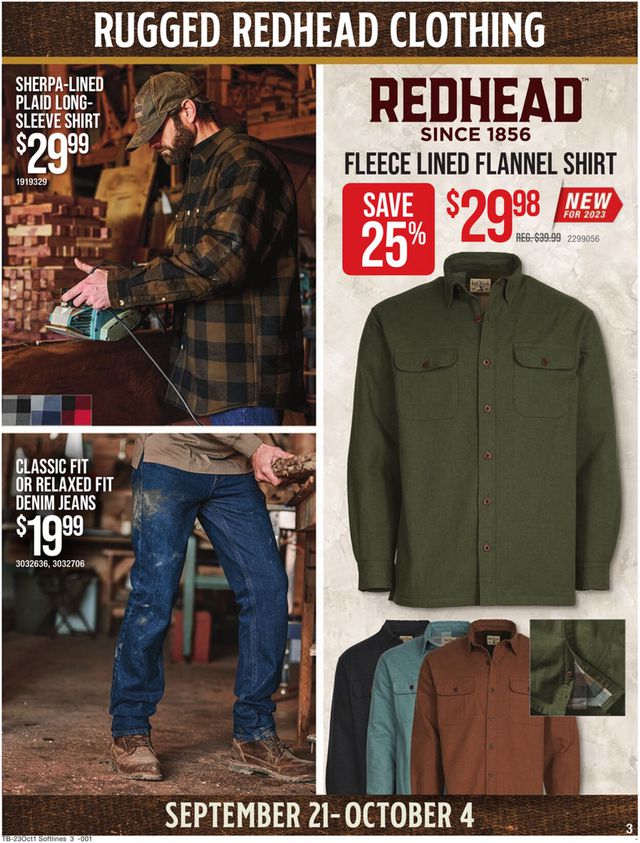 Catalogue Bass Pro from 09/21/2023