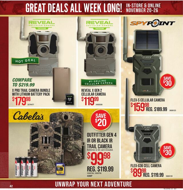 Catalogue Bass Pro from 11/20/2023