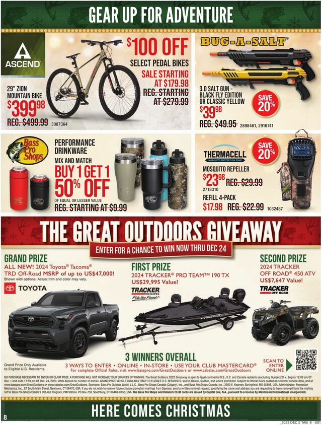 Catalogue Bass Pro from 12/07/2023