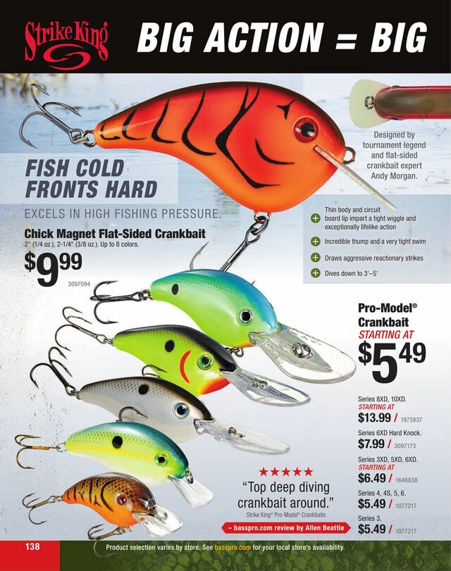 Catalogue Bass Pro from 01/22/2024