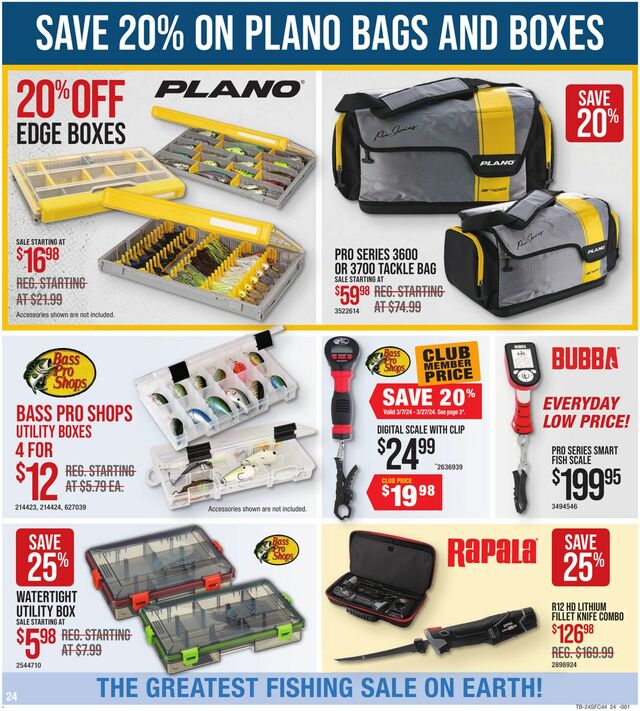 Catalogue Bass Pro from 03/07/2024