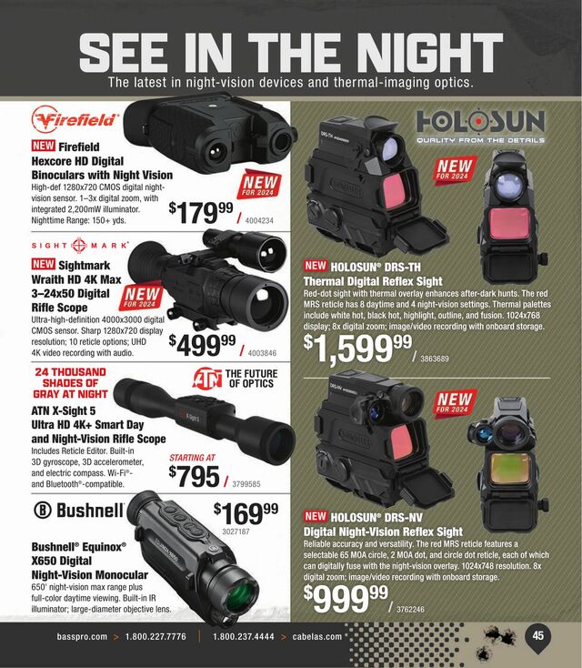 Catalogue Bass Pro from 08/21/2024