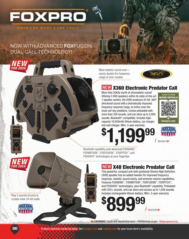 Catalogue Bass Pro from 09/04/2024