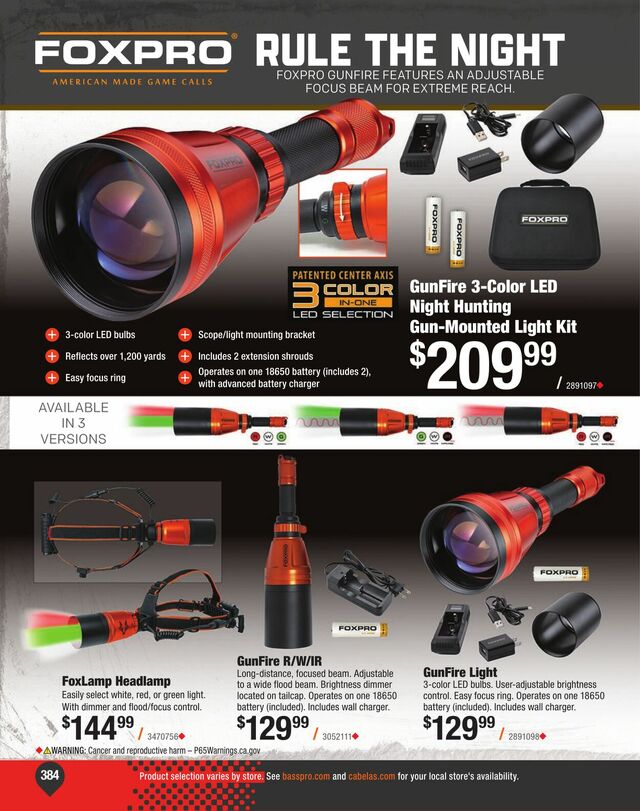 Catalogue Bass Pro from 09/04/2024