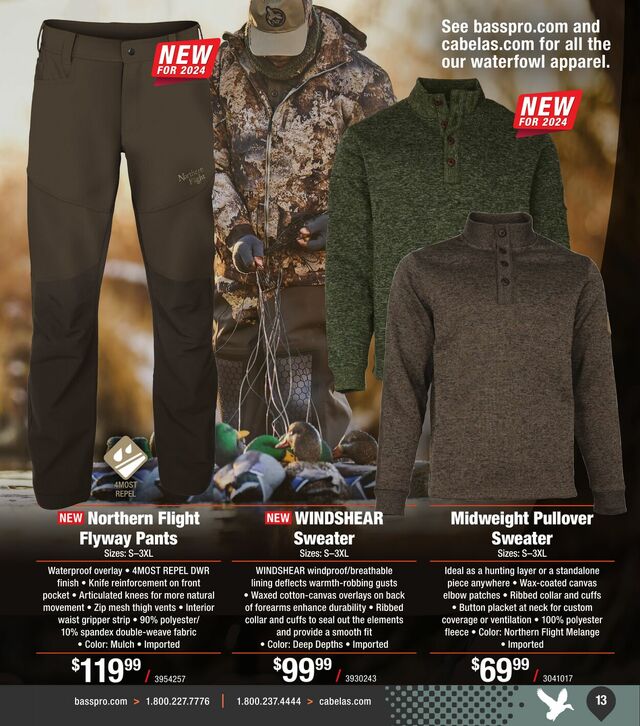 Catalogue Bass Pro from 09/11/2024