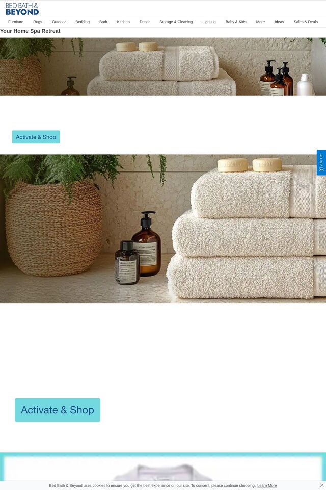 Catalogue Bed Bath and Beyond from 05/12/2025