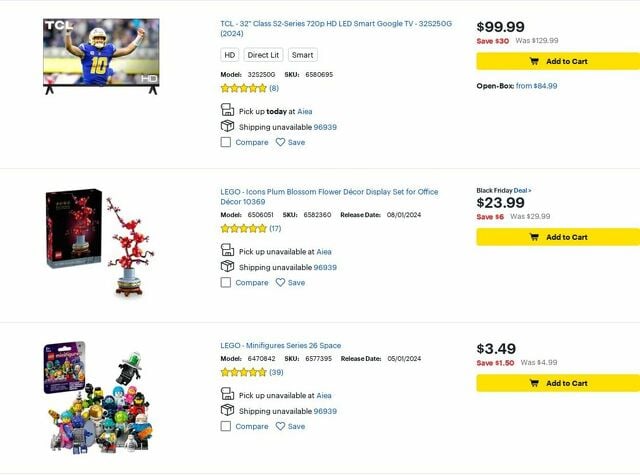 Catalogue Best Buy from 12/01/2024