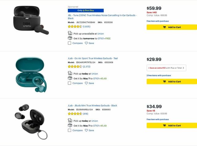Catalogue Best Buy from 05/01/2025