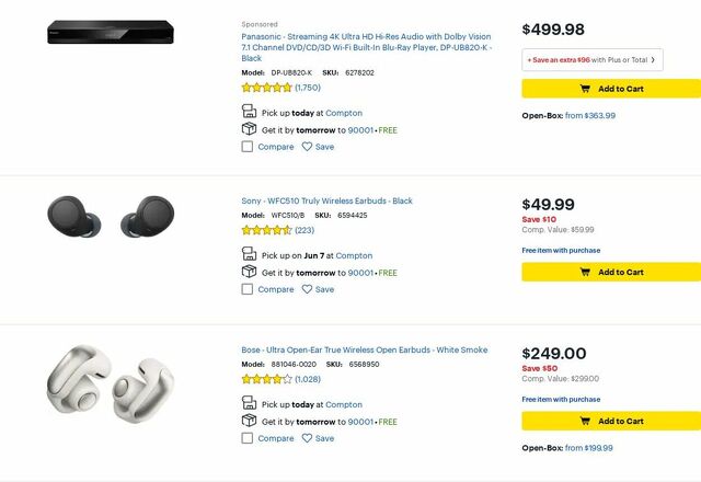 Catalogue Best Buy from 06/01/2025