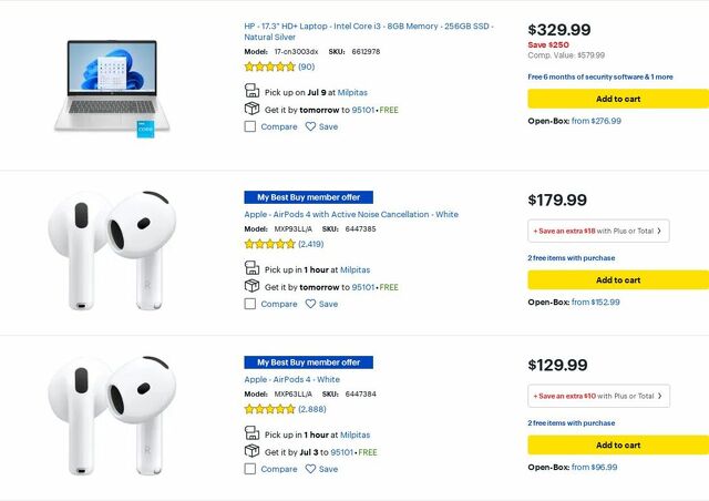 Catalogue Best Buy from 07/01/2025