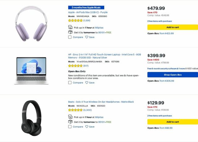 Catalogue Best Buy from 07/01/2025