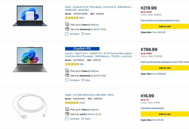 Catalogue Best Buy from 07/01/2025