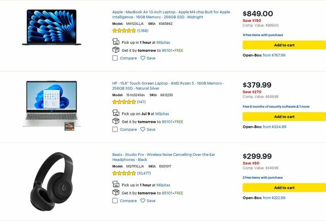 Catalogue Best Buy from 07/01/2025