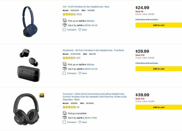 Catalogue Best Buy from 07/01/2025