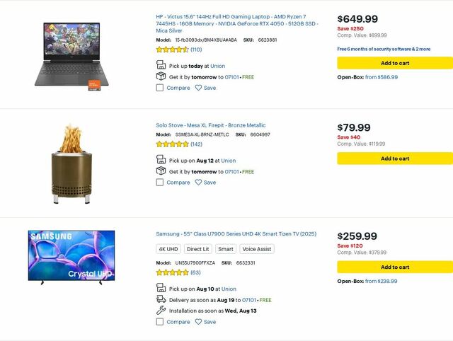 Catalogue Best Buy from 08/01/2025