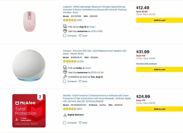 Catalogue Best Buy from 08/01/2025