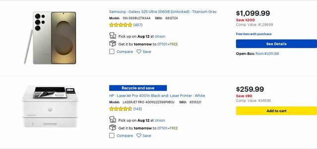 Catalogue Best Buy from 08/01/2025