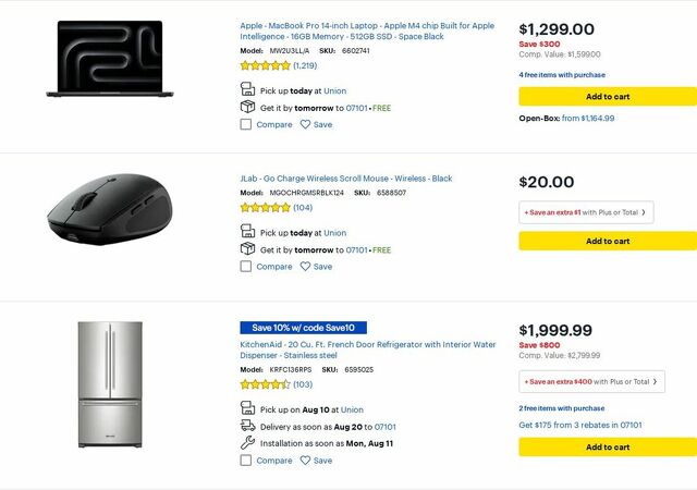 Catalogue Best Buy from 08/01/2025