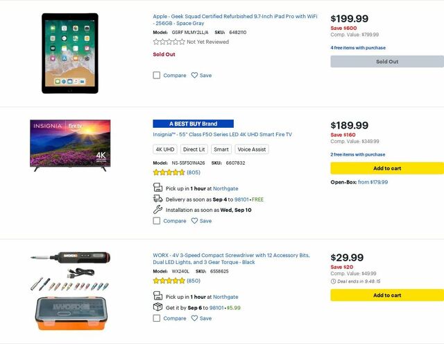 Catalogue Best Buy from 09/01/2025