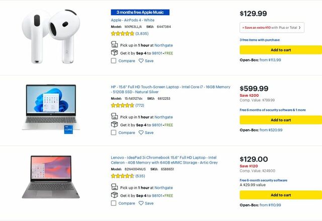 Catalogue Best Buy from 09/01/2025