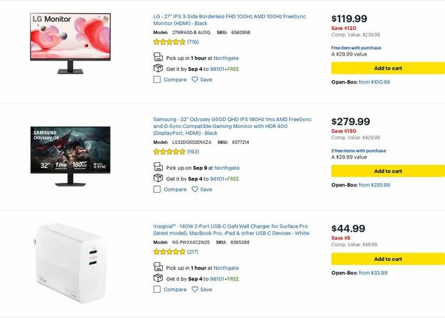 Catalogue Best Buy from 09/01/2025